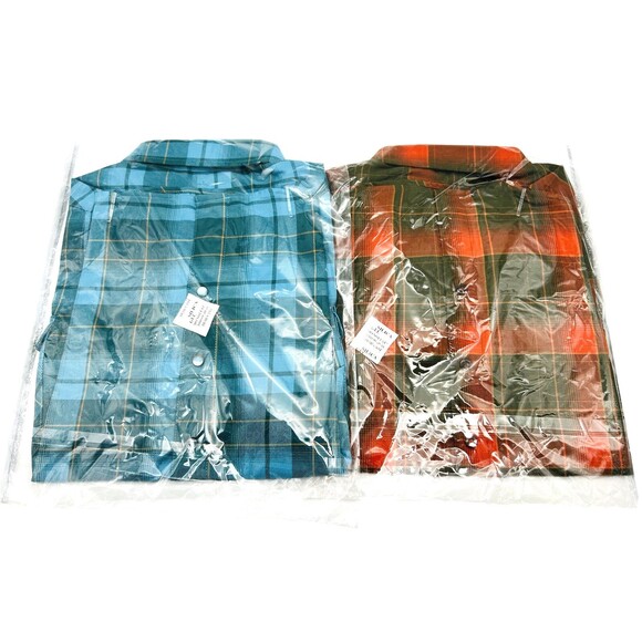 Lot (2) Dixxon Flannel Women's Medium Trailblazer and Kingman Blue/Red - Picture 2 of 8